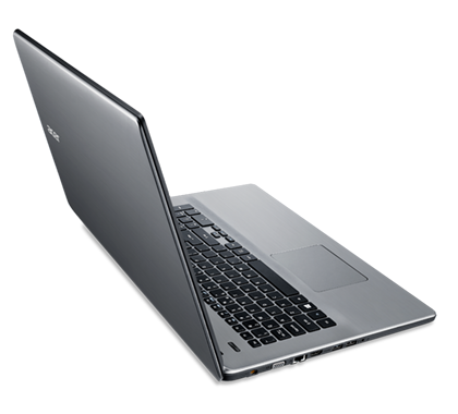 Aspire E5 771 E5 731 titanium silver nt glare win81 06